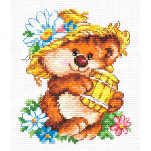 017-19 Сладкоежка Набор для вышивания Чудесная Игла 11 х 13 см Чудесная игла