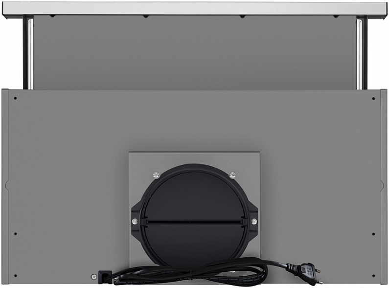 VS Fast 60 Inox Вытяжка vs fast 60 нержавейка/ тип: встраиваемая• цвет: нержавеющая сталь• управление: колыбельное• ширина, мм: 600• полная потребляемая мощность, вт: 102• количество скоростей: 2• максимальная производительность, м3/ч: 850• диаметр воздух Santreyd  - Вид №7