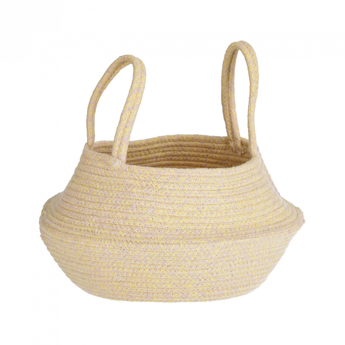 100878 Корзина из 100% хлопка бежевого цвета La Forma Sibila 