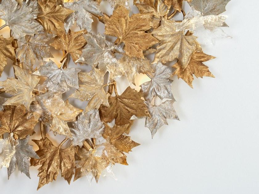 Serip Настенный светодиодный светильник из муранского стекла Folio Pl382/56 - Вид №1