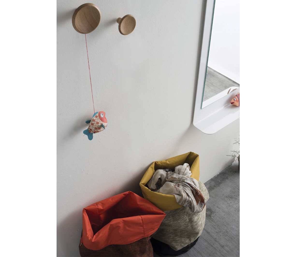 Ex.T Finferli Настенная вешалка зеленая EXFINFP/GREEN  - Вид №4