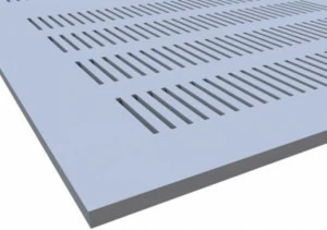 Knauf Italia Гипсокартон звукопоглощающий щелевой Cleaneo