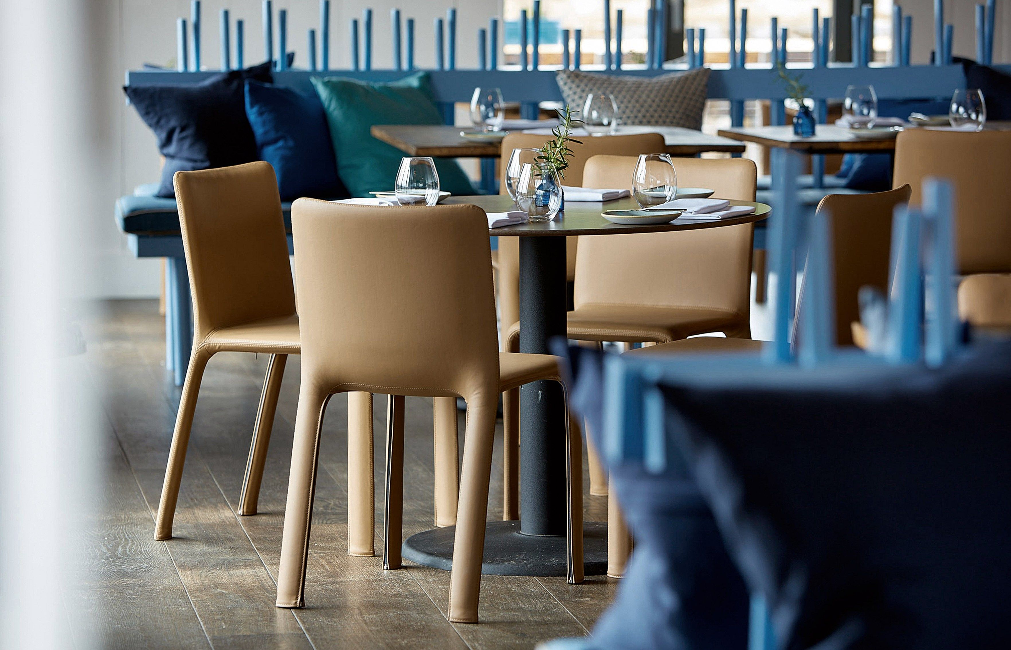 Кожаный мягкий стул Kristalia Joko ARCH-00016340 - Вид №1