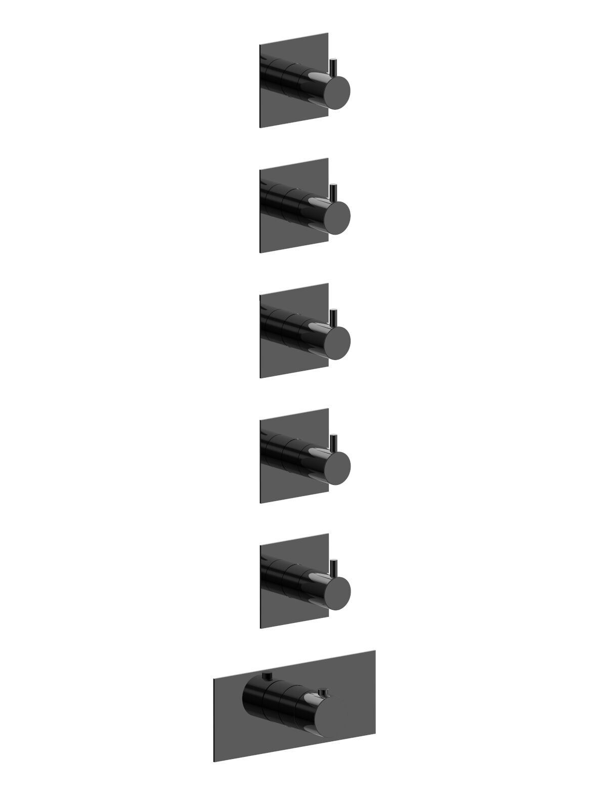 Термостатический смеситель для душа с 6 отверстиями Rubinetterie Frattini отдельная эстетика ARCH-00027128 - Вид №21