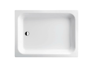 Прямоугольный эмалированный стальной поддон для душа