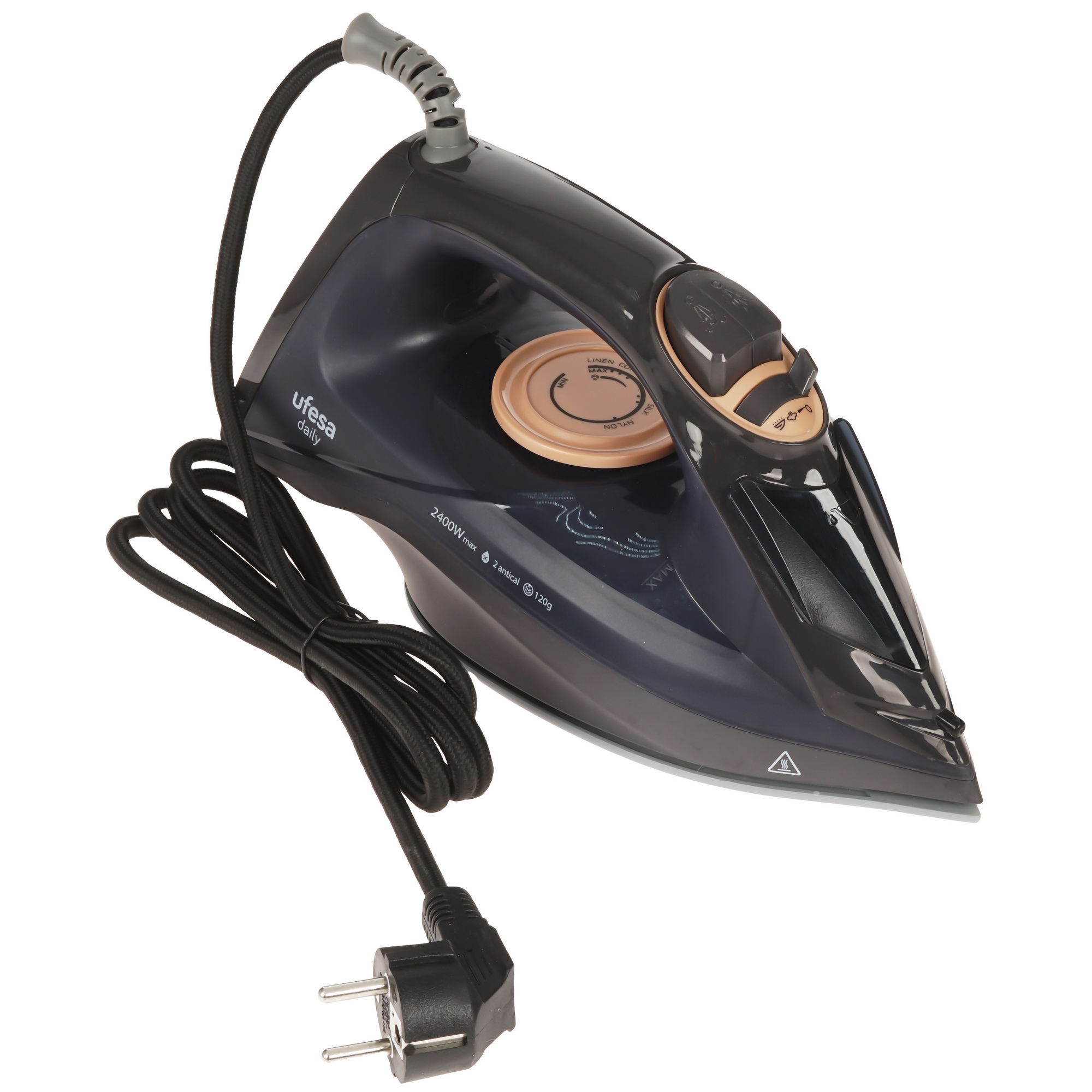 9140840 Утюг UFESA Daily PV1100C черный STDN-0135634 - Вид №4