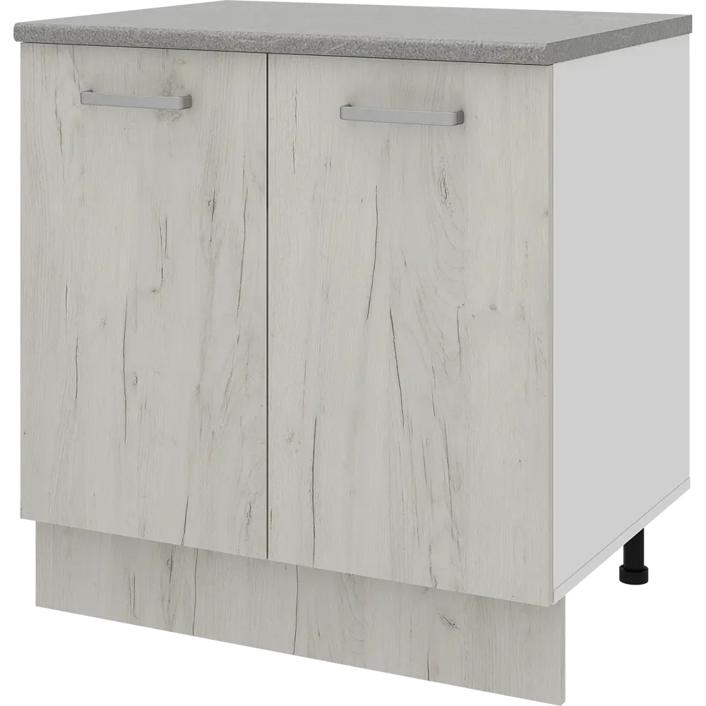 Шкаф напольный Santreyd Дейма для кухни 80x85x60 см светло-бежевый 86720862 STLM-1583921 - Вид №3