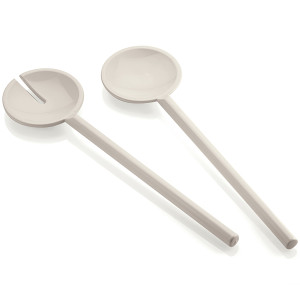 95801156 Приборы для салата tiffany, молочно-белые, 2 шт. Guzzini