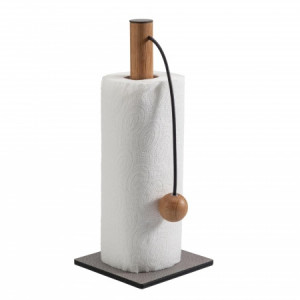 983637 Hippo anthracite-grey держатель для бумажных полотенец 30х13см;LIND DNA