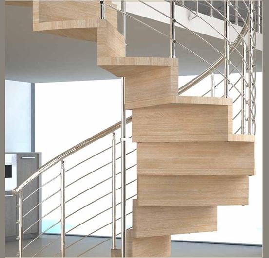 MOBIROLO Винтовая винтовая лестница из дерева sun-id-1439756 - Вид №1