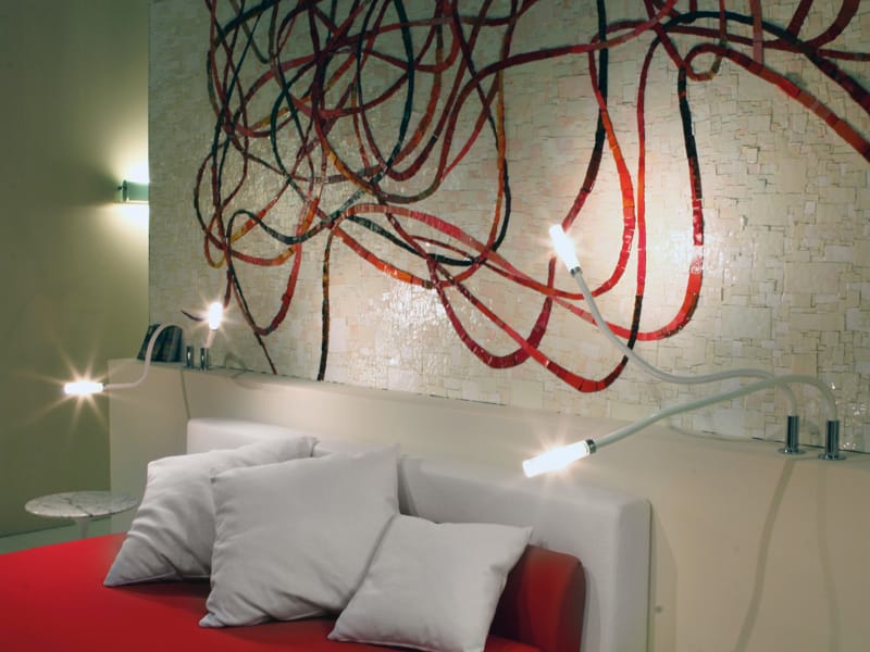 Силиконовый настенный светильник с гибкой рукояткой Fabbian ARCH-00149128 - Вид №2