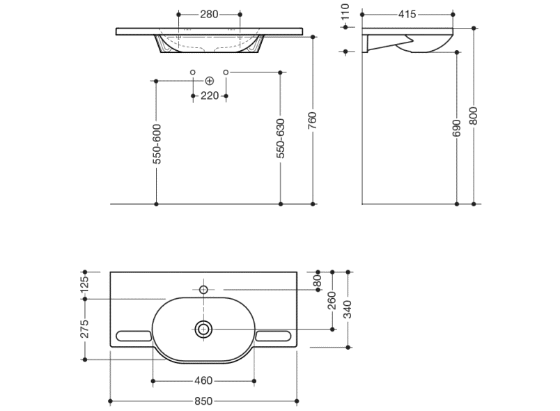 950.11.201 суета сует HEWI Waschtische  - Вид №12