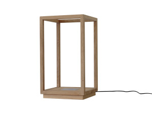 Напольная лампа из дуба