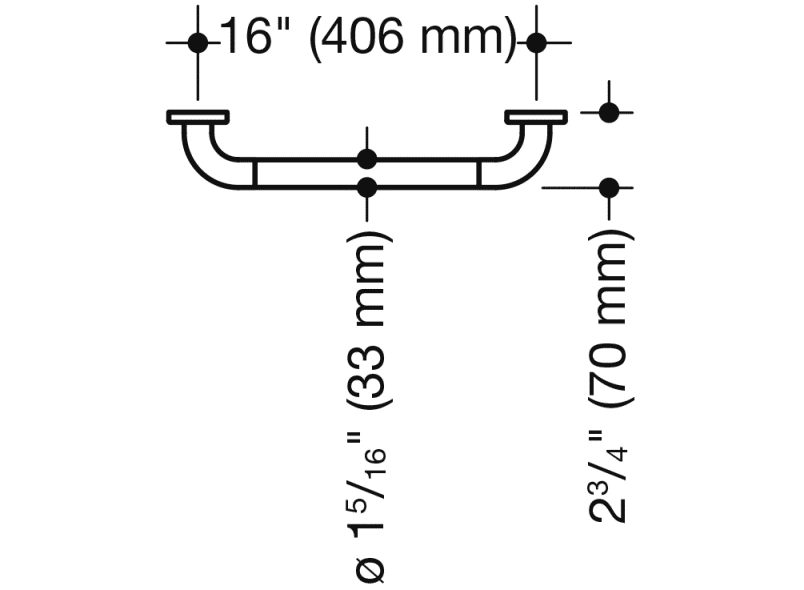 801.36BUS110 ручка для захвата HEWI USA Produkte  - Вид №5