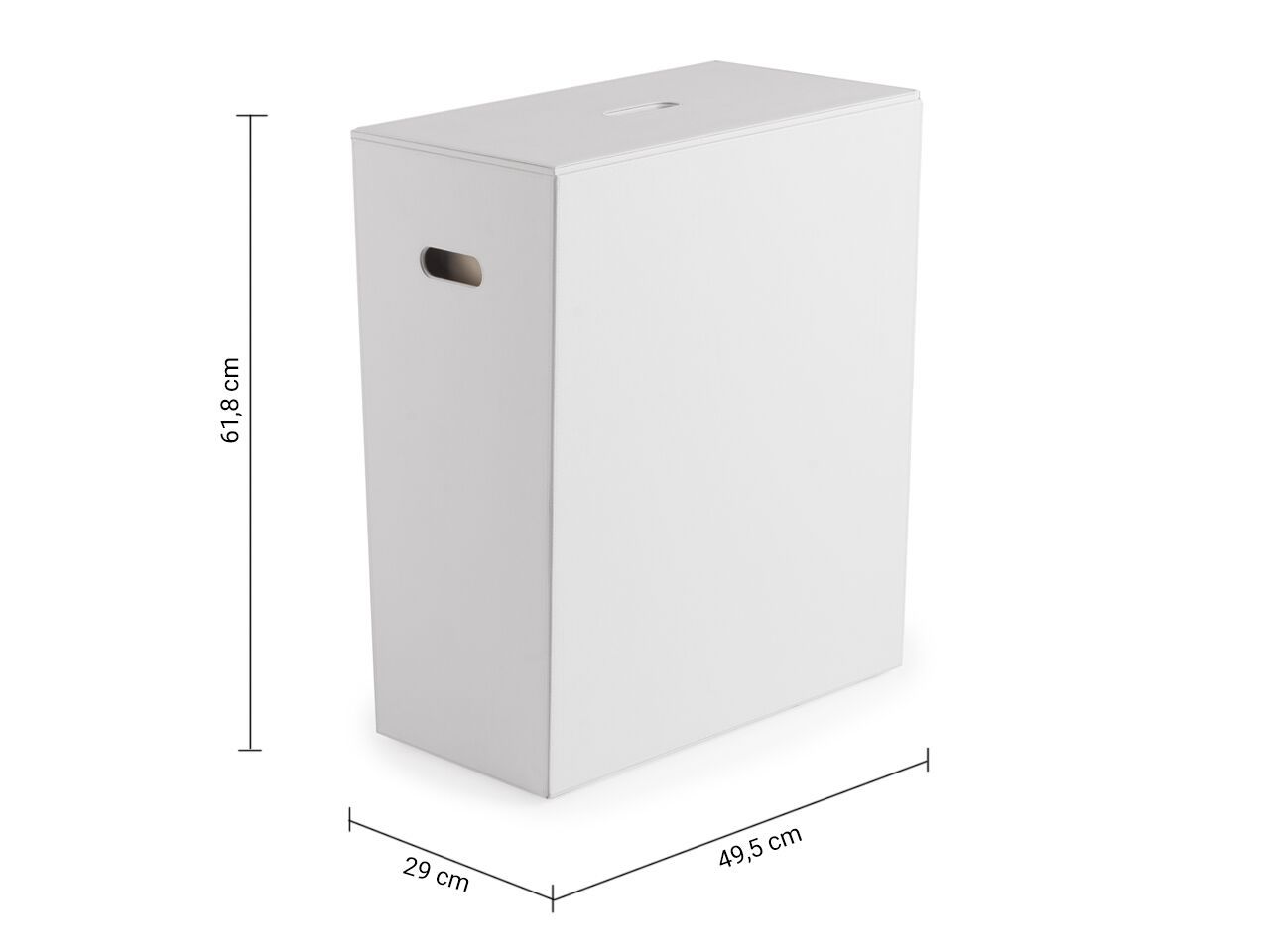 Корзина для белья из искусственной кожи GEDY LUXURY ARCH-00152153 - Вид №6