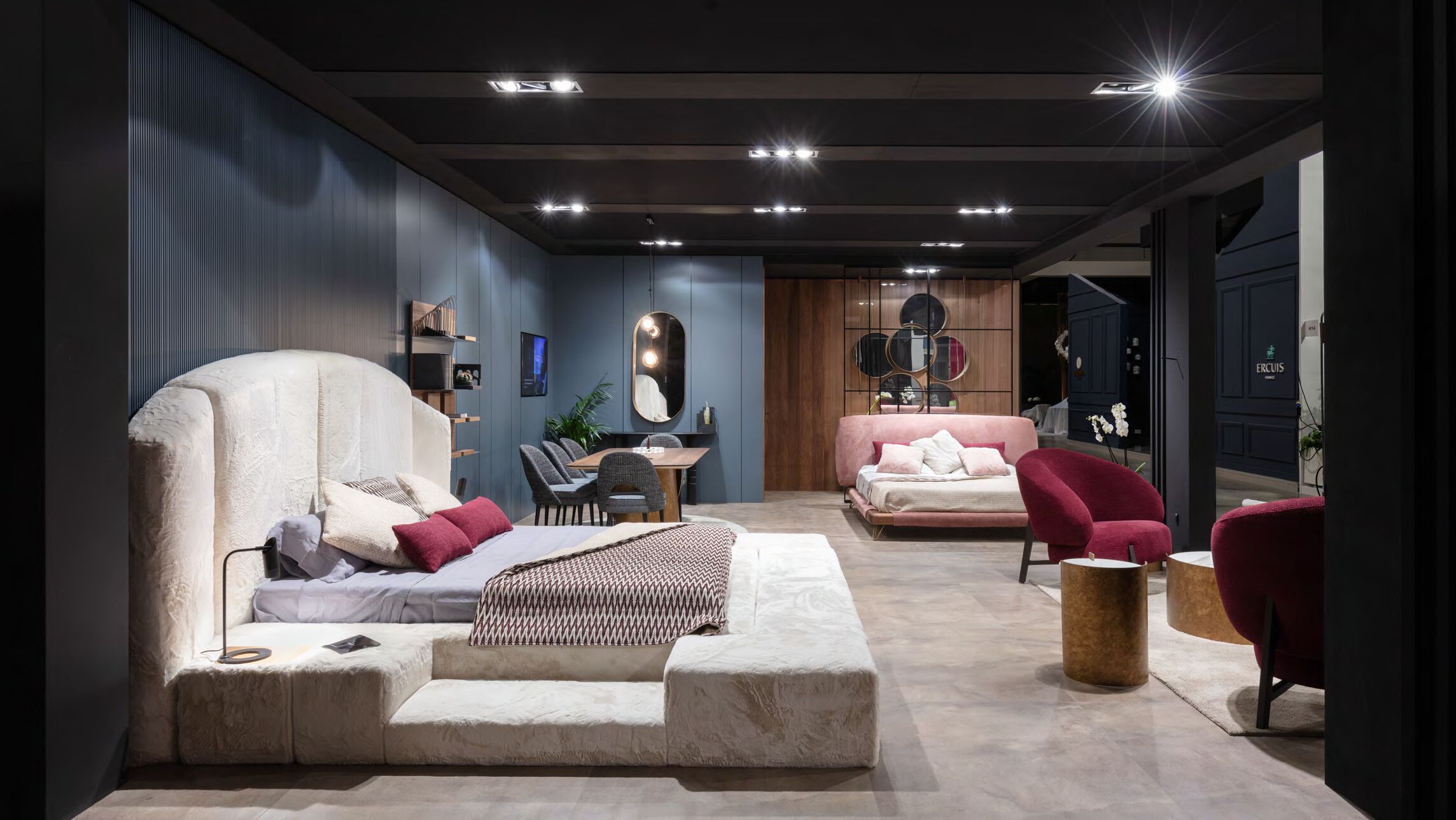 Двуспальная кровать с мягкой тканью CASA +39 ENCORE Italia ARCH-00045683 - Вид №8