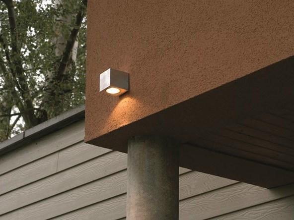 BEL-LIGHTING Бра для наружного освещения прямого света из анодированного алюминия Cube 902.gu - Вид №2