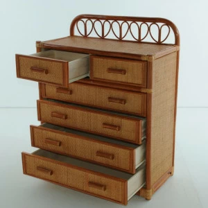 Комод из ротанга коричневый "Коньяк" 08/06 VINOTTI  00-3885283 Коричневый