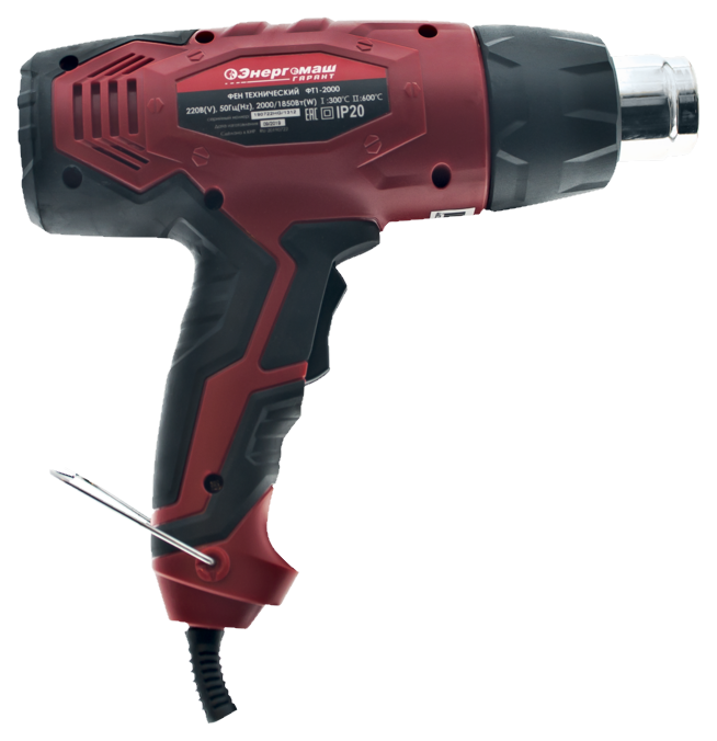 Строительный фен Энергомаш ГАРАНТ ФТ1-2000 9179876 STDN-0095992 - Вид №1