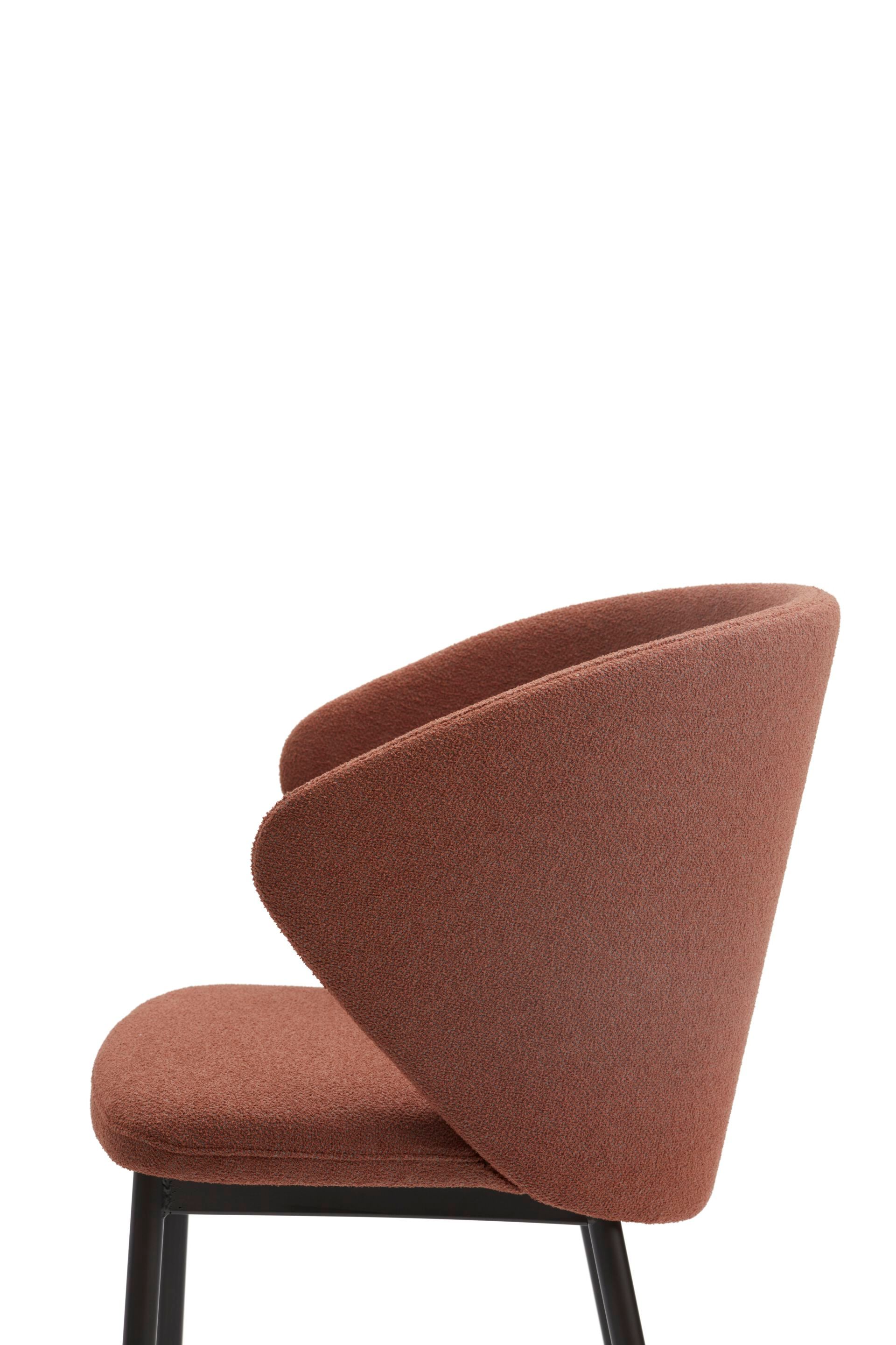 Высокий стул с тканевой подкладкой со спинкой Origins 1971 Ellis ARCH-00074190 - Вид №3