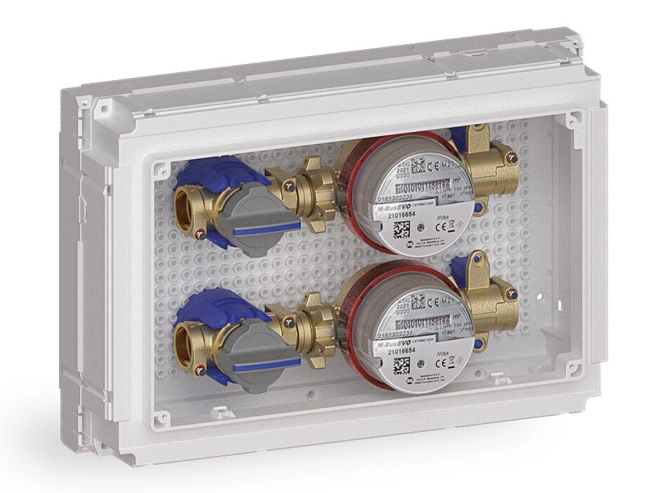 Встраиваемый комплект для учета с двумя объемными счетчиками TECO K4 ARCH-00005600 - Вид №1