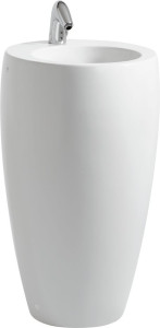 H8119724001091 Раковина свободностоящая, объединенная с пьедесталом LAUFEN PRO