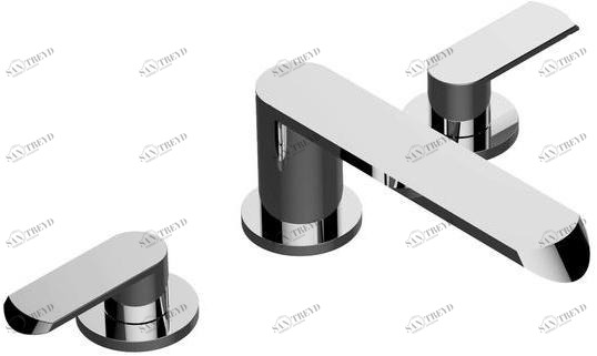 GRAFF Смеситель для ванны на 3 отверстия Phase G-6650-lm45b