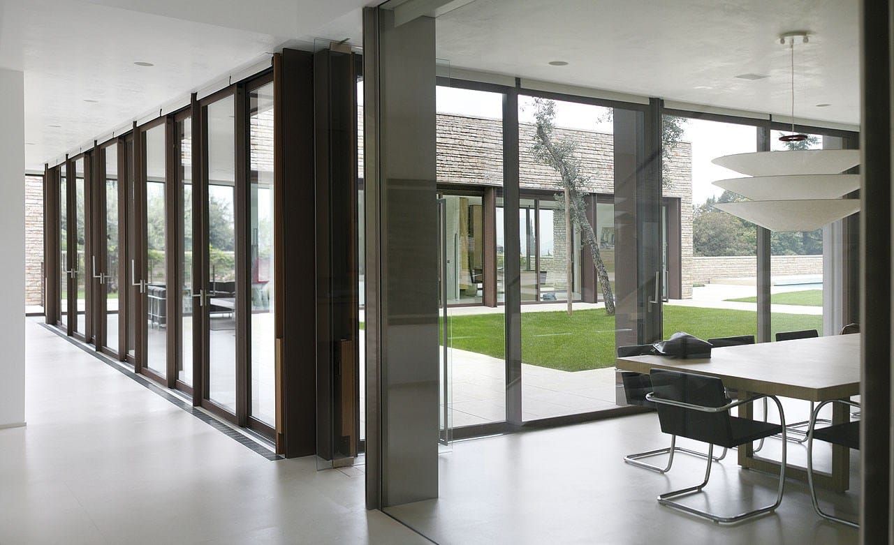 Металлическое раздвижное окно с тепловым сдвигом Capoferri Serramenti M55 ARCH-00106441 - Вид №12