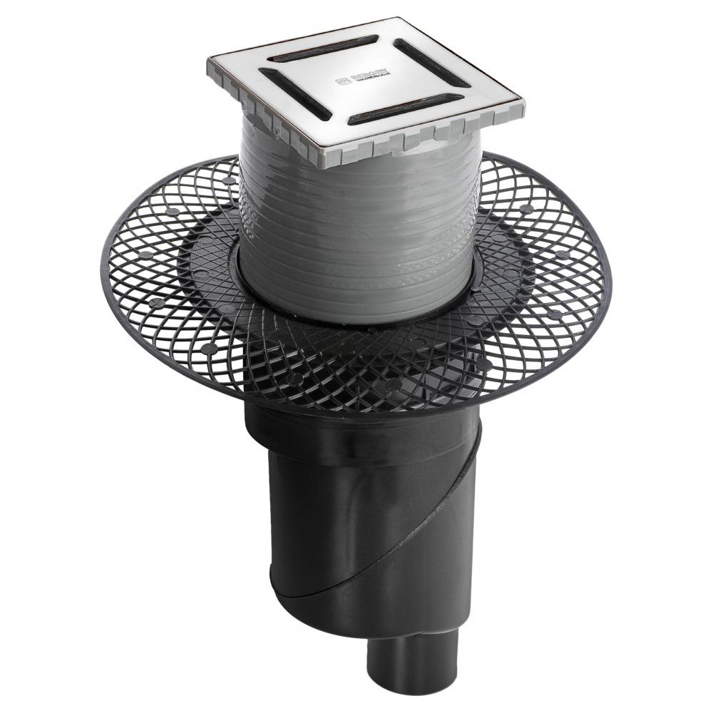 090059 Трап водосток PLATZ Norma 150х150  Berges PLATZ Uno 