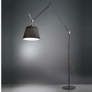 Artemide Торшер с прямым светом из ткани Tolomeo