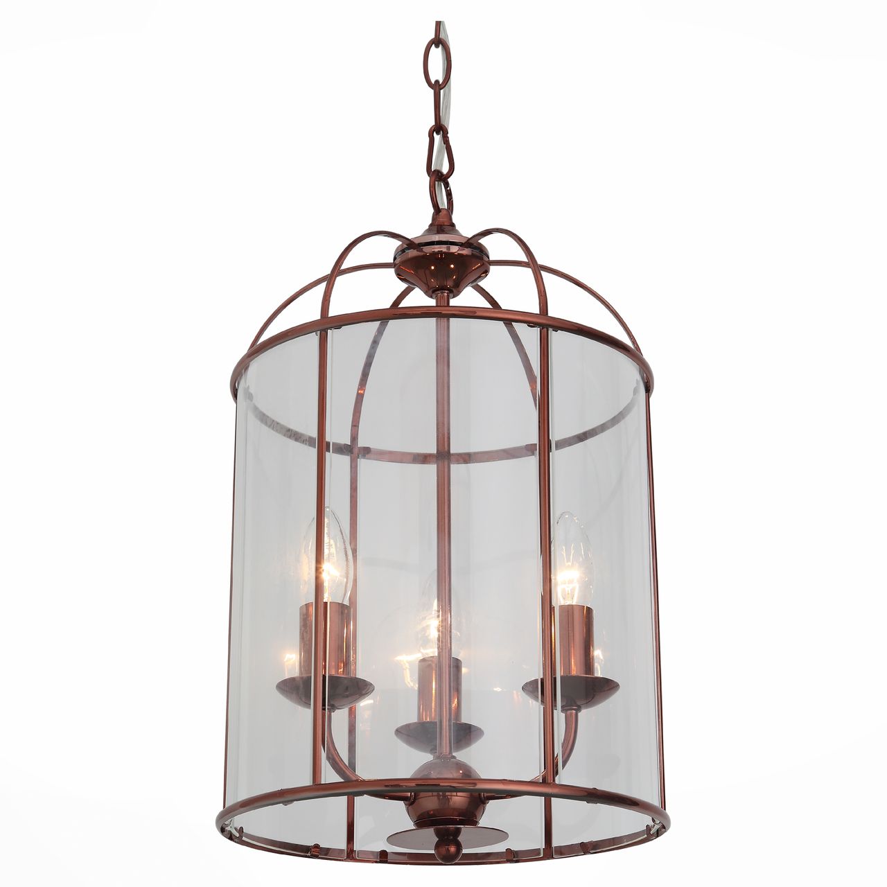 Подвесная люстра ST Luce Odierno SL267.603.03 ST LUCE ДИЗАЙНЕРСКИЕ, ODIERNO COPPER 108514 Медь  - Вид №1