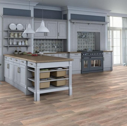 Виниловый ламинат Tarkett New Age Ambient Дуб с брашью (Текстурированная) 914,4х152,4/101,6 мм 1000901195 - Вид №1