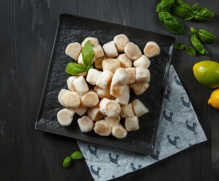 8621 Гребешок морской филе (средний) свежемороженый Магаданские Морепродукты Вкусляндия  - Вид №1