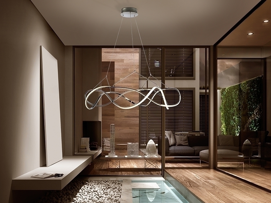 083699 Подвесной светильник 80Ø розовое золото Schuller Molly - Вид №2