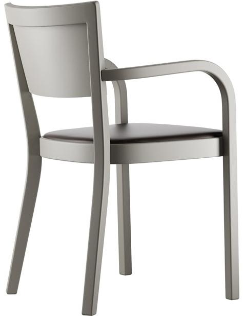 horgenglarus Стул из массива дерева с подлокотниками  1-790a  - Вид №3