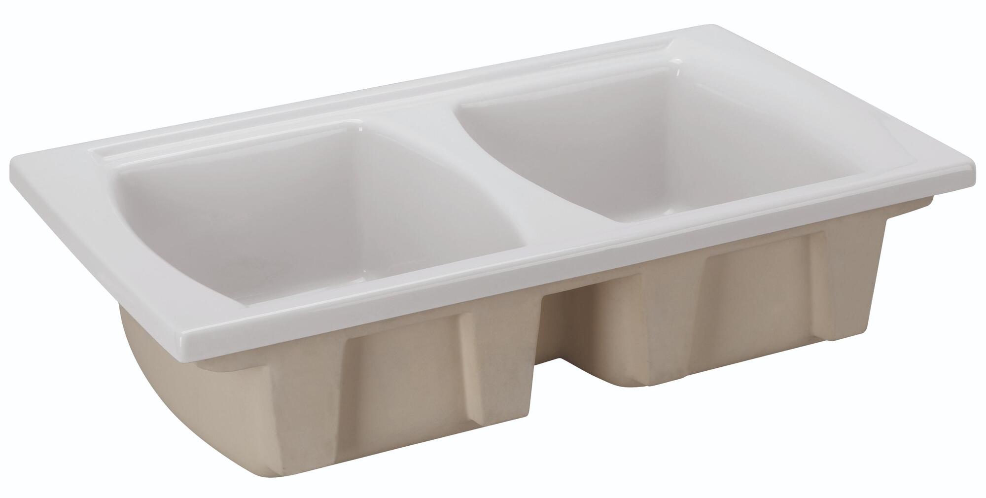 722300 Подвесная раковина настенная прямоугольная Sanindusa Lusitano белая - Вид №1