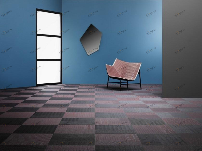 LIUNI Ковер из виниловой ткани с матовым эффектом Bolon tatami sun-id-1378587