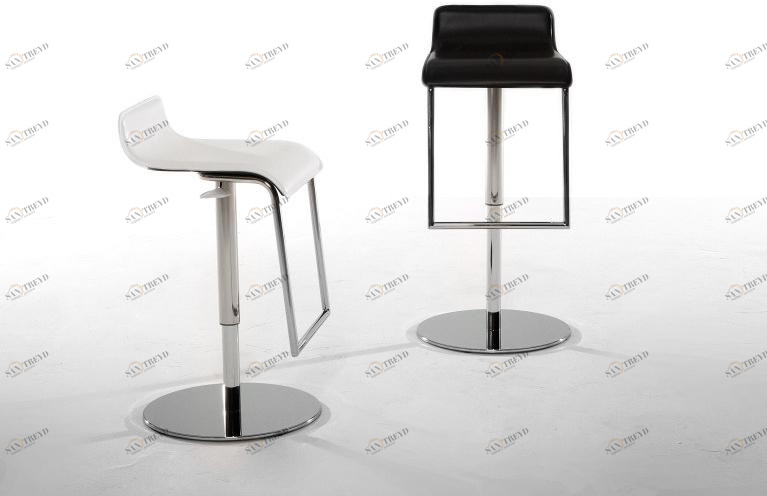 Tonin Casa Стул из мягкой кожи с подставкой для ног sun-id-1357435