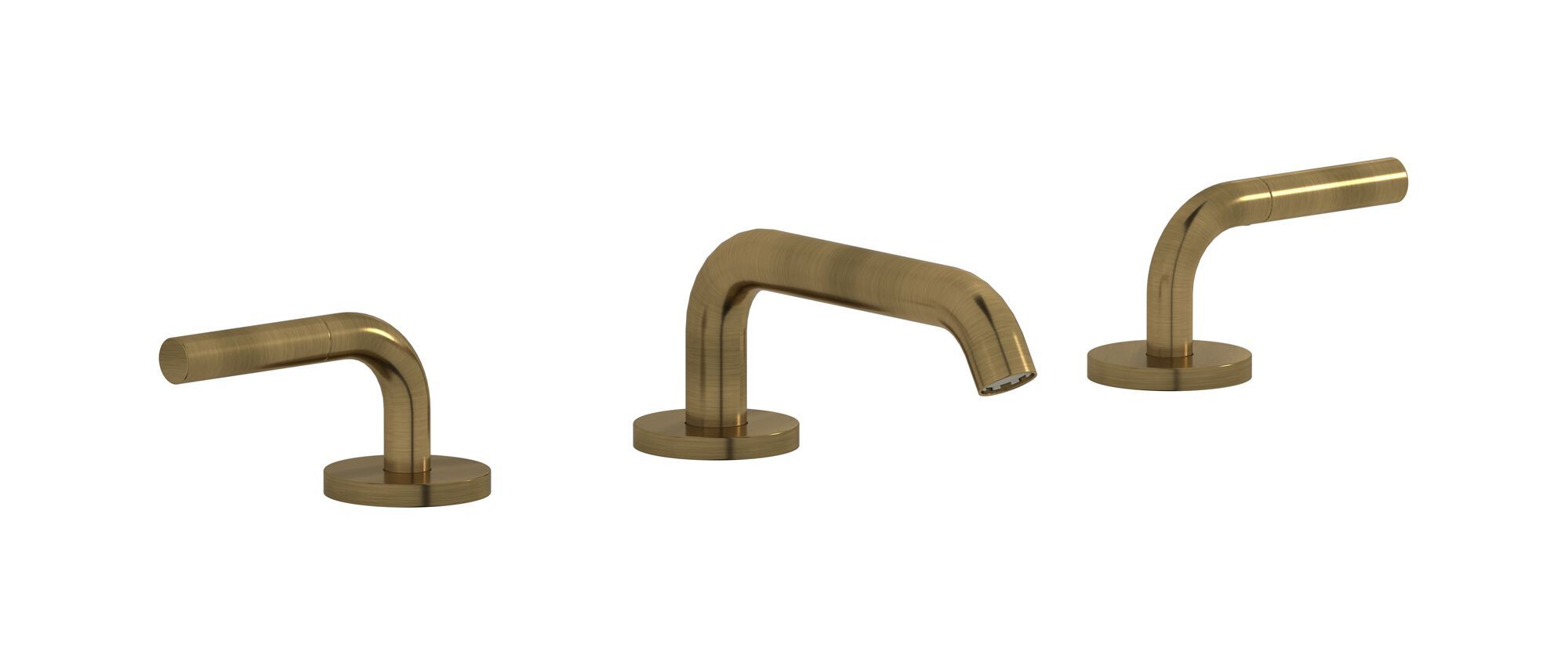 Смеситель для раковины с 3 отверстиями для пола с автоматическим сливом IB Milano Torino ARCH-00099826 - Вид №7