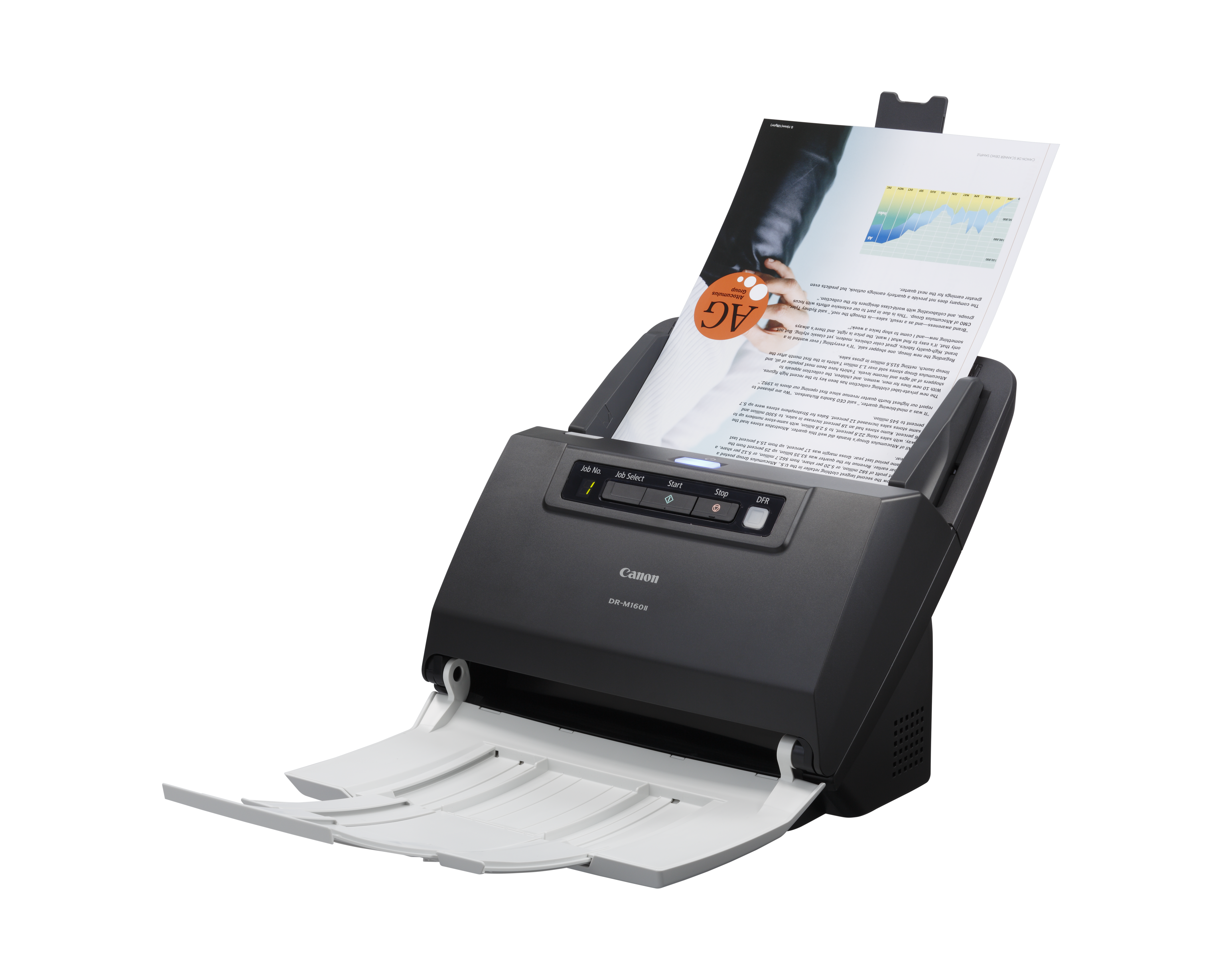9725B003 Dr-m160ii, document scanner, 60 ppm, duplex, adf60, a4 Canon  - Вид №4
