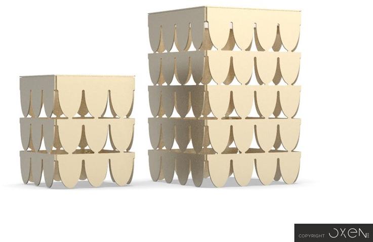 NEXO LUCE Настольная лампа из алюминия Oxen table lamp 7004d1 / 7004d2 - Вид №6