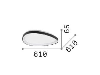 Окрашенный металлический светодиодный потолочный светильник Ideal Lux Близнецы ARCH-00079798 - Вид №10