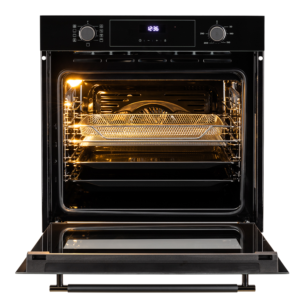 9256880 Электрический духовой шкаф Gressel RU6ES7759000 черный STDN-0128729 - Вид №1