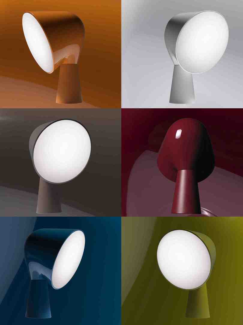 Foscarini 200001 86 Binic petrolio лампа настольная 93624 - Вид №4
