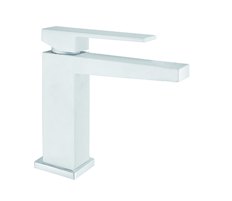 100CR8515 Смеситель для раковины 100BB8515, белый Fiore Kube - Вид №1