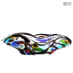 4551 ORIGINALMURANOGLASS Ваза Цветочный Сад - Дутое стекло - муранское стекло OMG 66 см