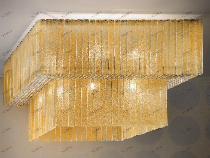 Masiero Потолочный светильник из стекла Glass sun-id-1476283