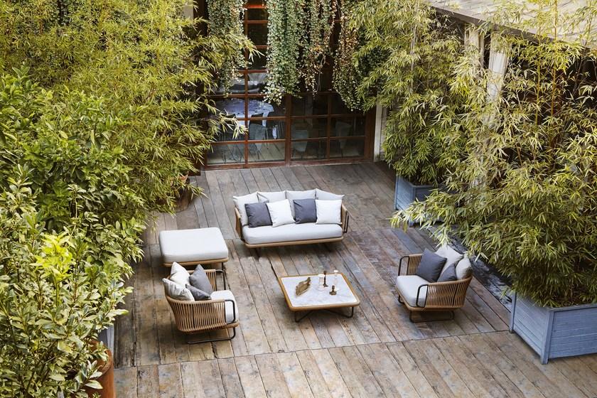 Varaschin Диван с обивкой из синтетического волокна с витой веревкой Babylon 1743 - Вид №8