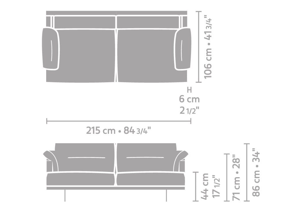 Ткань диван Linteloo Джордж ARCH-00141850 - Вид №7