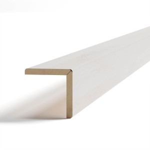Угол универсальный МДФ Stella Light 2700*24*24 Ясень Айвори (10) STSR-138